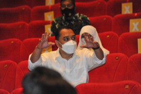 Wali Kota Surabaya dan Forkopimda Sidak Bioskop di TP, Pastikan Prokes Berjalan Sesuai Aturan