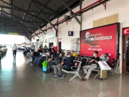 Tidak Ada Lonjakan Penumpang Yang Berangkat Dari Wilayah Daop 8 Surabaya
