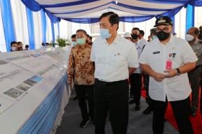 Menko Marves Kunjungi Kediri, Bahas Proyek Bandara dan Pembebasan Lahan