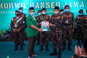 Banser Jatim Siaga, Bentuk Satu Pleton Pasukan di Tiap Desa