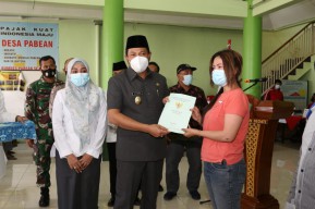 403 Sertifikat Tanah Diserahkan Wabup Sidoarjo Langsung ke Warga