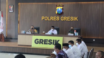 Polres Gresik Tetap Perketat Keamanan dan Tentutakan Titik Penyekatan di Libur Lebaran