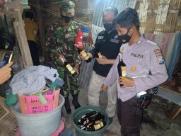 Dua Kali Terbongkar Jualan Miras, Perempuan Paruh Baya Asal Pongangan Ini Keciduk Lagi