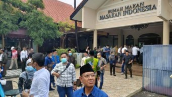 Peserta Muscab IKA PMII Surabaya Semburat Digoyang Gempa