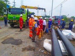 PGN Finalisasi  Pembangunan Interkoneksi Pipa Gresik - Semarang dan Kalimantan - Jawa