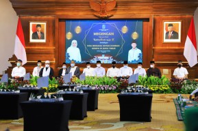 Forkopimda Jatim Gelar Megengan Online, Tradisi Sebagai Motivasi Penanda Datangnya Ramadhan