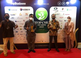 Komitmen Jalankan Tanggung Jawab Sosial, PGN Raih Penghargaan Top CSR Awards 2021