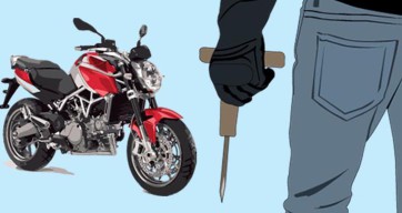 Ditinggal Belanja Kembang, Motor Warga Tulungagung Raib