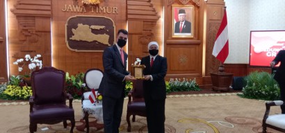 Pemprov Jatim Siapkan Kera Sama Ekonomi Kreatif dengan Australia