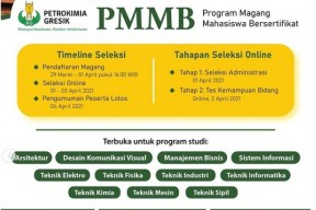 Petrokimia Gresik Buka Program Magang Bagi Mahasiswa dari Kampus Berikut