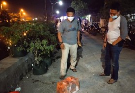 Mayat Bayi Laki-laki Dihanyutkan di Sungai Tulangan Sidoarjo