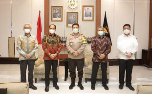 Semen Indonesia Gandeng  Polda Jatim Pastikan Pasokan Distribusi Semen