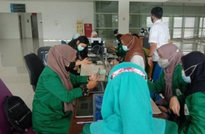 Mahasiswa Unusa Turun Ikut Bantu Penyidikan Epidemologi dan Surveilans di Bandara Juanda