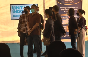 Stop Dulu, Vaksinasi Massal Kementerian BUMN di Grand City Surabaya Harus Dievaluasi Karena Langgar Prokes