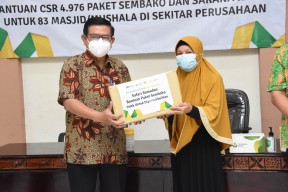 Peduli Warga Sekitar Perusahaan, Petrokimia Gresik Gelontorkan Bantuan Rp 1,1 M Jelang Lebaran