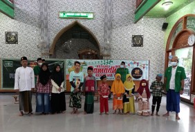 Khidmat Untuk Negeri dan NU, GP Ansor Kanor Santuni Anak Yatim