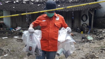 Dua Kali Olah TKP Ledakan Petasan, Polisi Amankan 4 Kilogram Bubuk Mesiu