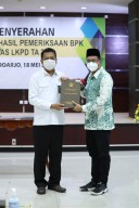 Sidoarjo Terima LHP Predikat WTP, Gus Muhdlor Ajak Perbaiki Lagi dan Syukuri