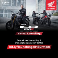 Tampilan Baru dan Kegagahan Motor Sport Terlaris, Honda CB150R StreetFire Siap Di Launching Di Jatim dan NTT