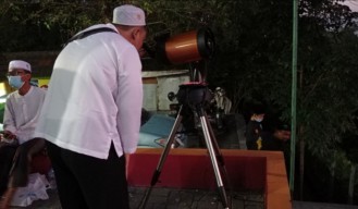 Minus 4 Derajat, Hilal Tidak Terlihat di Bukit Condrodipo Gresik