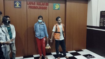 Tukang Ojek dan Perempuan Selundupkan SS dalam Tahu Goreng Diamankan Sipir Lapas Probolinggo
