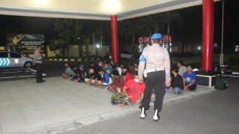 Duel Seru PSHT Vs PSHW, 28 Pendekar Digaruk Polres Blitar