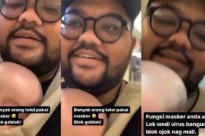Sebut Pengunjung Mall Bermasker Tolol, Pria Ini Diringkus Polsek Lakarsantri