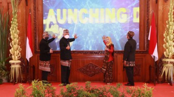 Sambut HUT Kota Mojokerto, Bank Jatim  Launching Pembayaran Digital 8 Layanan Publik