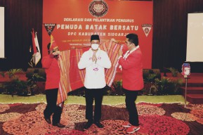 Hadiri Pelantikan Pemuda Batak, Gus Muhdlor Tegaskan Dirinya Milik Semua Golongan