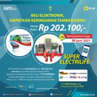 PLN Perpanjang Program Tambah Daya Listrik Hingga Akhir Juni