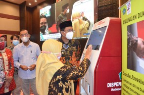 Dukcapil Sidoarjo Percepat Pelayanan dengan Mesin ADM