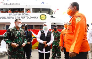 Kapal Basarnas KN 249 Permadi Pekruat Operasi SAR Wilayah Jawa Timur