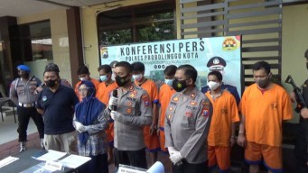 Enam Pengendar Narkoba Probolinggo Diciduk Polisi
