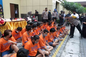 Polresta Sidoarjo Pamer Tangkapan Kasus Narkoba, Totalnya 36 Tersangka