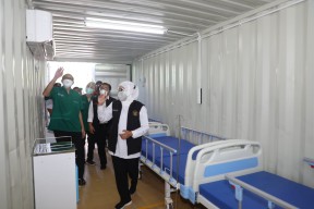RSUD Soetomo Sulap 5 Kontainer Jadi Ruang UGD Pasien Covid-19