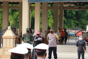 Kawal Pelaksanaan PPKM Darurat di Ponorogo, TNI Tambah 50 Personel