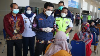 Dukung Program Vaksinasi, Bandara Juanda Tambah Layanan Sentra Vaksin