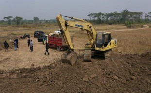 Dua Tambang Galian Ilegal Digerebek Satreskrim Polres Gresik