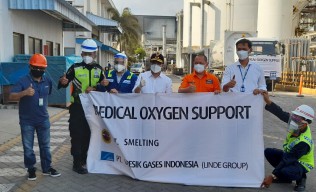 Bantu Penyediaan Oksigen Tangani Covid, PT Smelting Kurangi Produksi