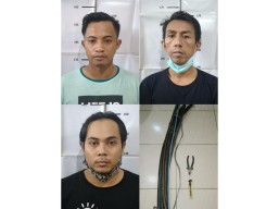 Sebulan Tak Gajian, 3 Buruh di Surabaya Nekat ‘Makan’ Kabel Kapal