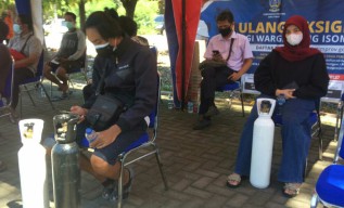 Pemprov Jatim Sediakan Pengisian Oksigen Medis Gratis di Sidoarjo