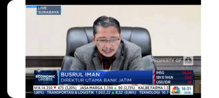 Produk E-Chanel Bank Jatim Naik 17 Persen Jadi 407 User