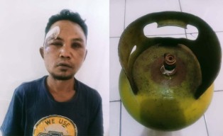 Curi Tabung Elpiji 3 Kg, Warga Menganti Gresik Dihajar Warga Waru Sidoarjo