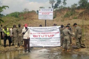 Telat Bayar Pajak hingga Rp 1 Miliar, Tambang Galian C di Mojokerto Ditutup Paksa
