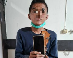 Curi Handphone di Warung Kopi, Pengamen ini Dibekuk di Pasar Ngemplak Tulungagung