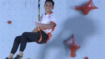 Indonesia Juara Piala Dunia Panjat Tebing