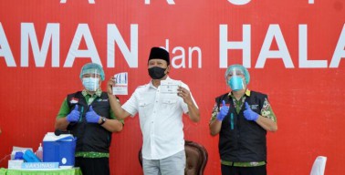 Bupati Pasuruan Gus Irsyad Ajak Warganya Tidak Takut Vaksin