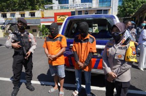 Dua Pelaku Rusuh Bulak Banteng Kenjeran Dibekuk Polresta Tanjung Perak