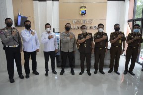 Kajari Baru Silaturrahmi ke Polres Bojonegoro