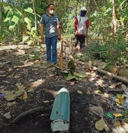 Benda Aneh Meledak di Pekarangan Warga Ngawi